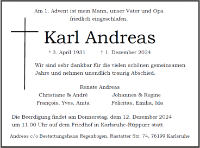 eine Anzeige